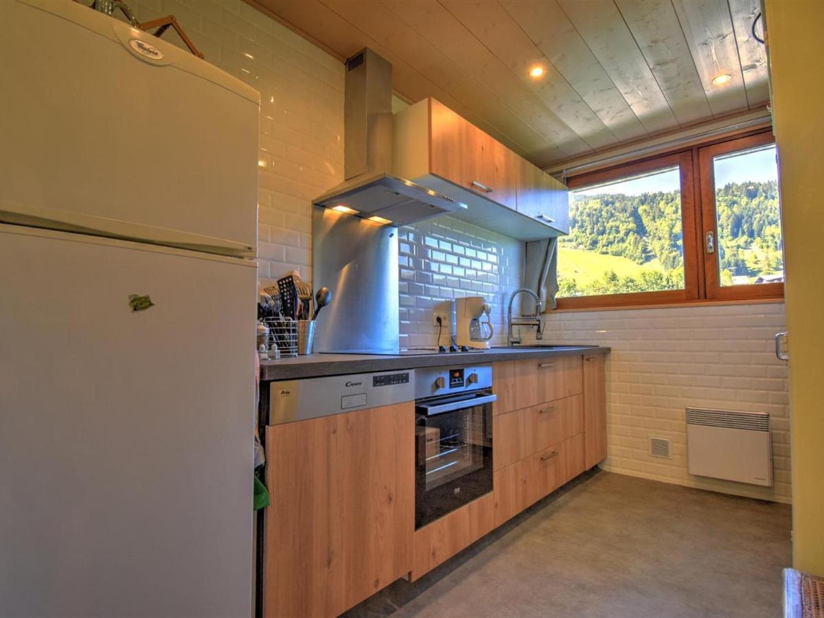 Charmant Appt 2 Chambres Morzine Avec Balcon, Parking Et Netflix - Fr-1-524-97 Exterior photo